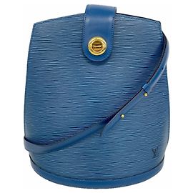 Bolsa de ombro Louis Vuitton Epi Cluny em Toledo Blue Azul