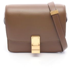 Céline Bolsa de Ombro Celine Classic Box Small Marrom