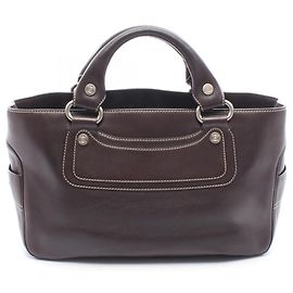 Céline Bolsa Celine Boogie Bag Marrom