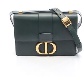 Bolsa de ombro Christian Dior Dior 30 Montaigne Verde