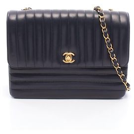Borsa a Spalla Chanel Mademoiselle Blu navy