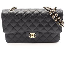 Borsa a Spalla Chanel Matelassé Double Flap Nero
