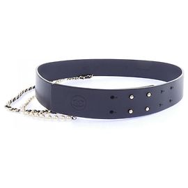 Chanel Gürtel Schwarz Schwarz