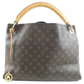 Bolsa de Ombro Louis Vuitton Monogram Artsy MM Marrom