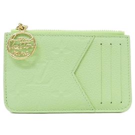 Louis Vuitton Monogram Empreinte Kartenetui Grün