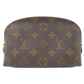 Borsa Louis Vuitton Monogram Pochette Cosmetic PM Marrone