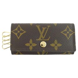 Louis Vuitton Monogram Multicles M62631 Key Case Brown