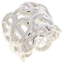 Anillo Hermes Hermès Chaine d'Ancre Enchainée Plata