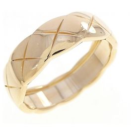 Anel Chanel Coco Crush Medium Dourado