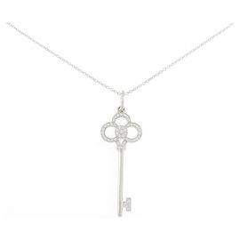 Tiffany & Co Collier mini Tiffany Crown Key Autre
