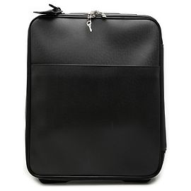 Louis Vuitton Black Taiga Pegase 45 Black