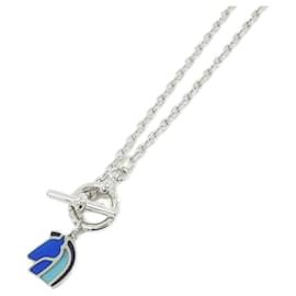 Hermès Collier Hermes Helios Cheval Bleu