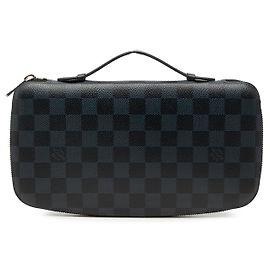 Organizzatore Atoll in Damier Graphite nero Louis Vuitton Nero