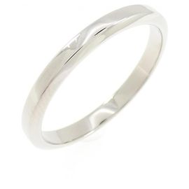 Cartier Platinum Wedding Ring Silvery
