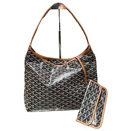 Bolsa de ombro Hobo Goyard Marrom Monograma