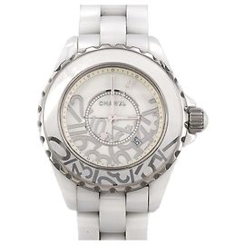 Chanel J12 Graffiti 33mm Ceramic Quartz Watch Other