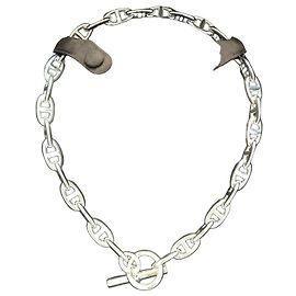 Hermès Collana Hermes Chaine d'Ancre GM Argento