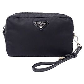 Prada Nylon Handbag/Pouch Black