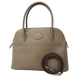 Hermès Hermes Bolide 27 Handbag Grey