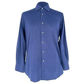 Camisa Prada de botones en algodón azul marino Azul Azul marino