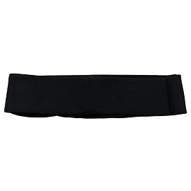 Stella Mc Cartney Stella McCartney Non-Leather Belt in Black Silk Black