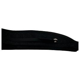 Yves Saint Laurent Wide Belt in Black Suede Black