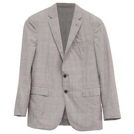 Blazer de abotoamento simples Ralph Lauren em algodão bege Bege