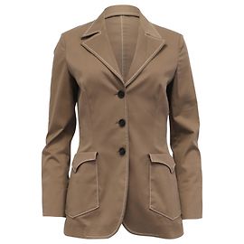 Blazer de terno Prada em algodão marrom Marrom