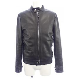 Autre Marque EMMETI Lamb Leather Jacket Black