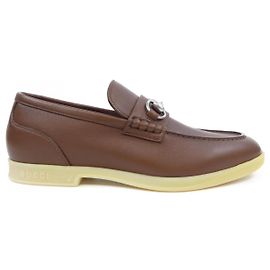Gucci Ledersneaker Braun