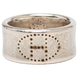 Hermès Hermes SV925 Silver Eclipse Ruban Ring Other