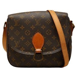Bolsa Transversal Louis Vuitton Monogram Saint Cloud GM Marrom