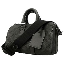 Louis Vuitton Keepall Bandoulière 25 Handtasche Schwarz