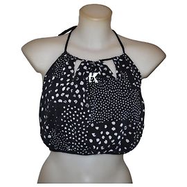 Top de bolinhas Karl Lagerfeld Preto Branco