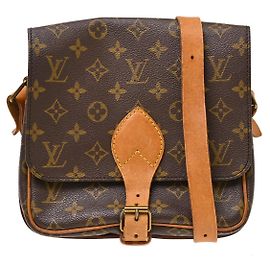 Louis Vuitton Cartouchiere Monogram MM Brown