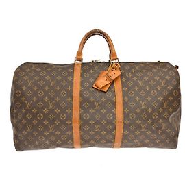 Louis Vuitton Keepall Monogram Canvas 60 Marrom