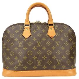 Sac à main Louis Vuitton Monogram Alma Marron