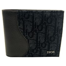 Christian Dior Bi-fold Wallet Black