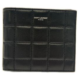 Yves Saint Laurent Bi-fold Wallet Black