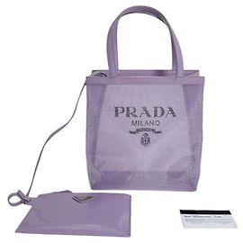 Sac cabas Prada Purple Spangled Violet