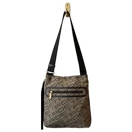 Borsa a tracolla Etro monogram Nero Beige