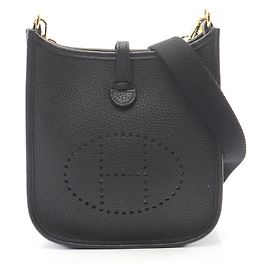 Hermès Borsa a tracolla Hermes Evelyne TPM Amazon Nero