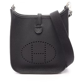 Hermès Borsa a tracolla Hermes Evelyne Amazon TPM Nero