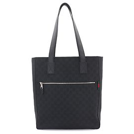 Gucci GG Canvas Medium Tote Handbag Black