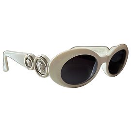 Versace Medusa Sunglasses Silvery White