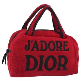 Christian Dior Handtasche Pile Rot Authentisch 190355A Rot