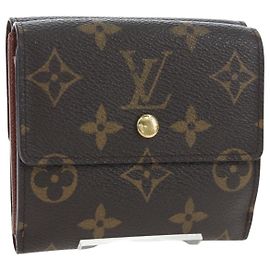LOUIS VUITTON Monogram Porte Monnaie Bier Cartes Crdit M61652 LV Auth am12191V Monogramma