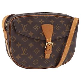 LOUIS VUITTON Bolsa de Ombro Monogram Jeune Fille MM M51226 LV Auth 193120A Monograma