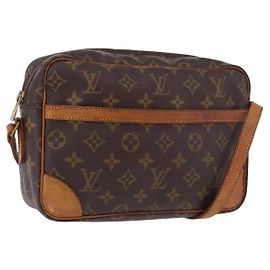 LOUIS VUITTON Bolsa de Ombro Monogram Trocadero 27 M51274 LV Auth 193842 Monograma