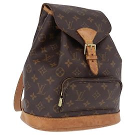 LOUIS VUITTON Monogram Montsouris MM Backpack M51136 LV Auth 194591 Monogram